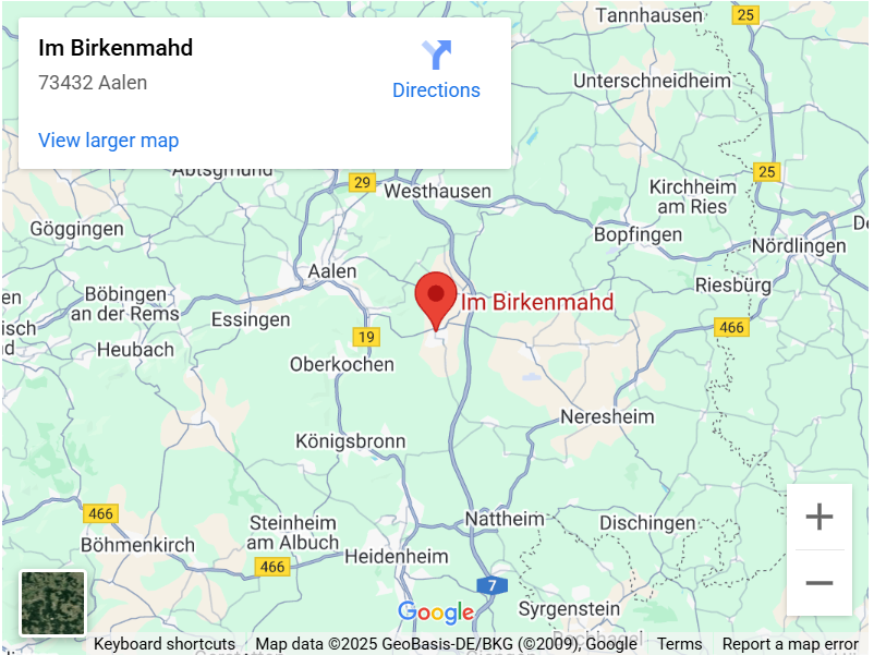 Im Birkenmahd, 73432 Aalen, Deutschland